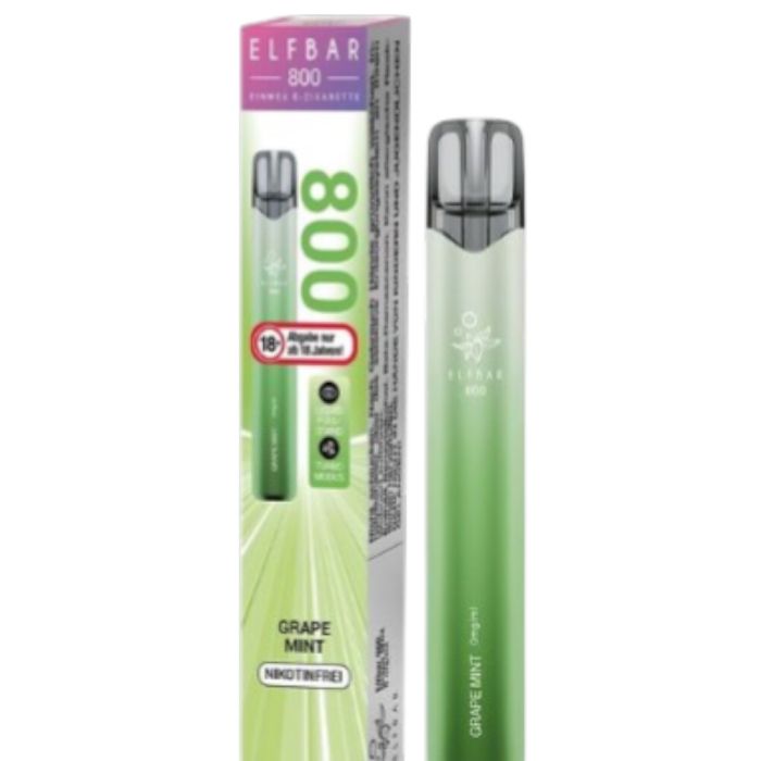 Elfbar 800 Grape Mint 0mg