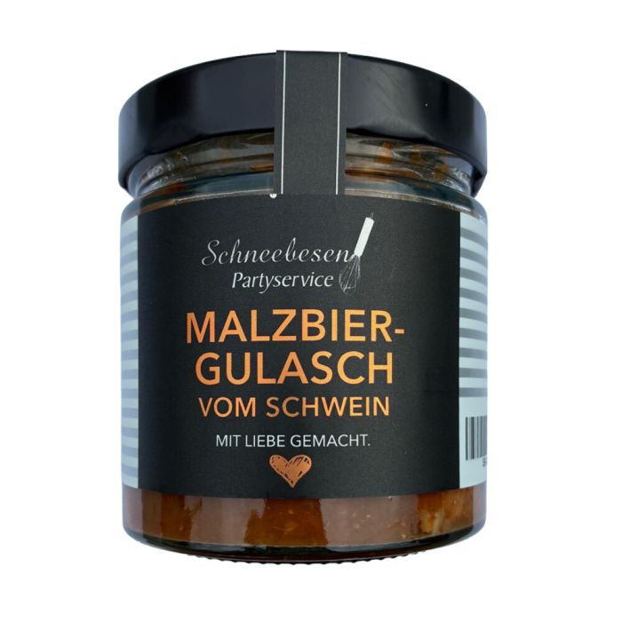 Malzbiergulasch vom Schwein 410ml