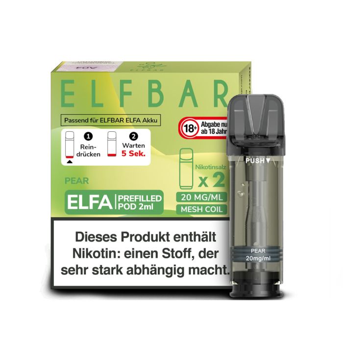 ELFA Pod Pear 20mg ELFA Pod Pear 20mg
