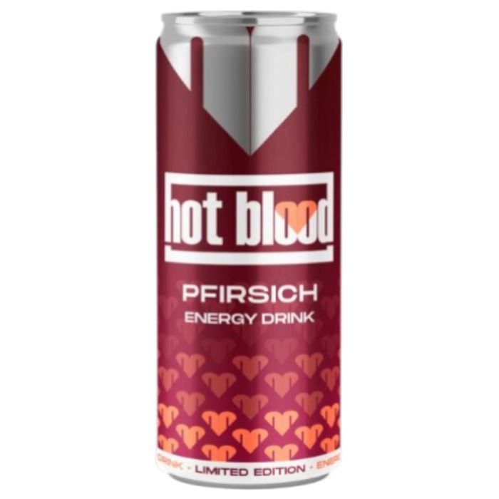 Hot Blood Energy Pfirsich