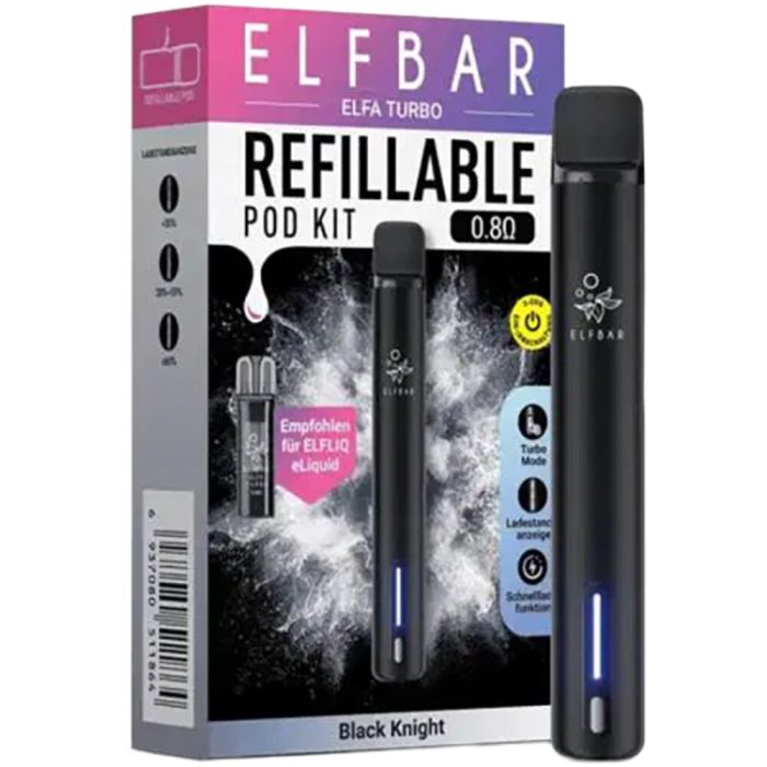 Elfbar Elfa Turbo Kit schwarz