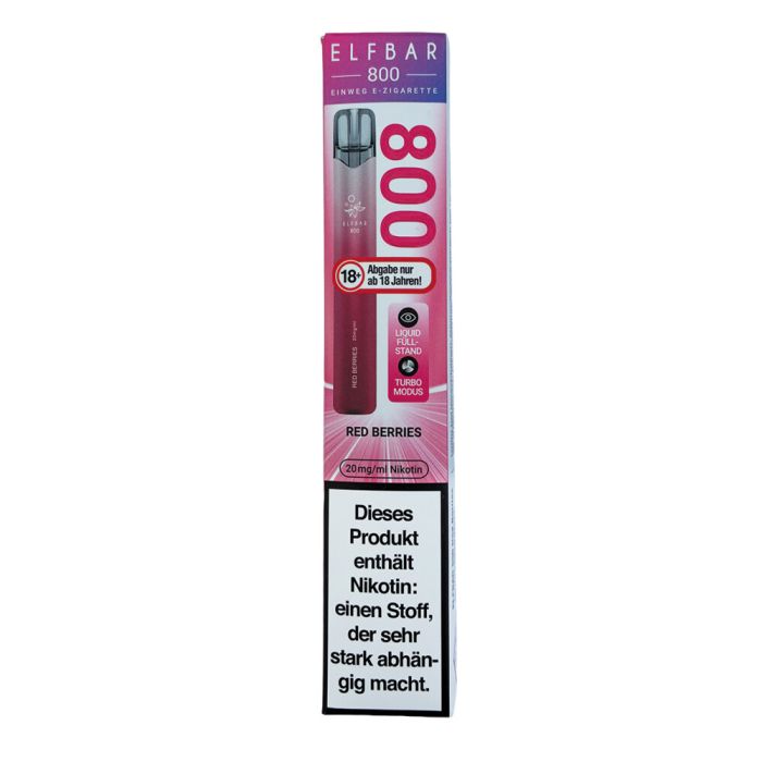 Elfbar 800 Red Berries 20 mg/ml