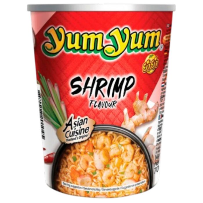 Yum Yum Instantnudeln Cup Shrimp