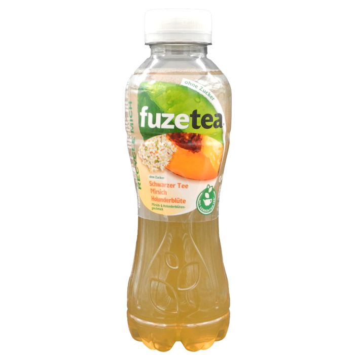 Fuze Tea Pfirsich Holunder ohne Zucker Fuze Tea Pfirsich Holunder ohne Zucker