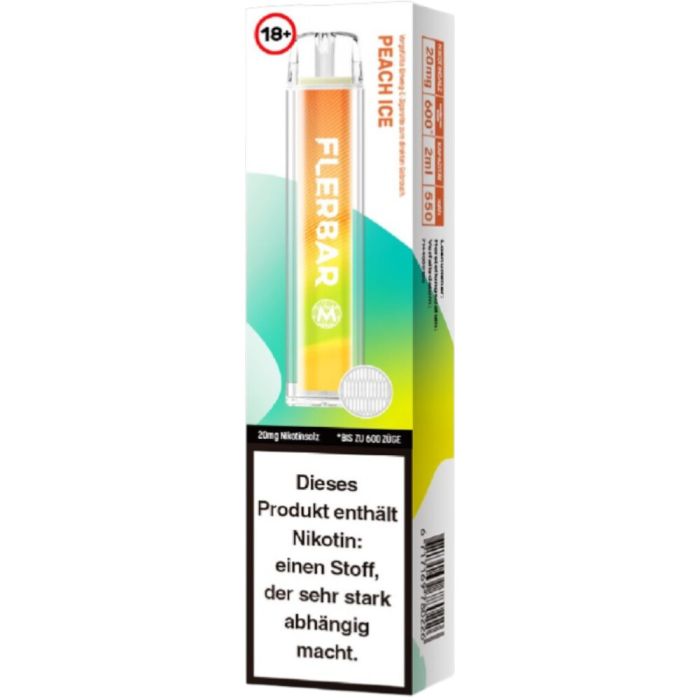 Flerbar M Peach Ice 20 mg/ml