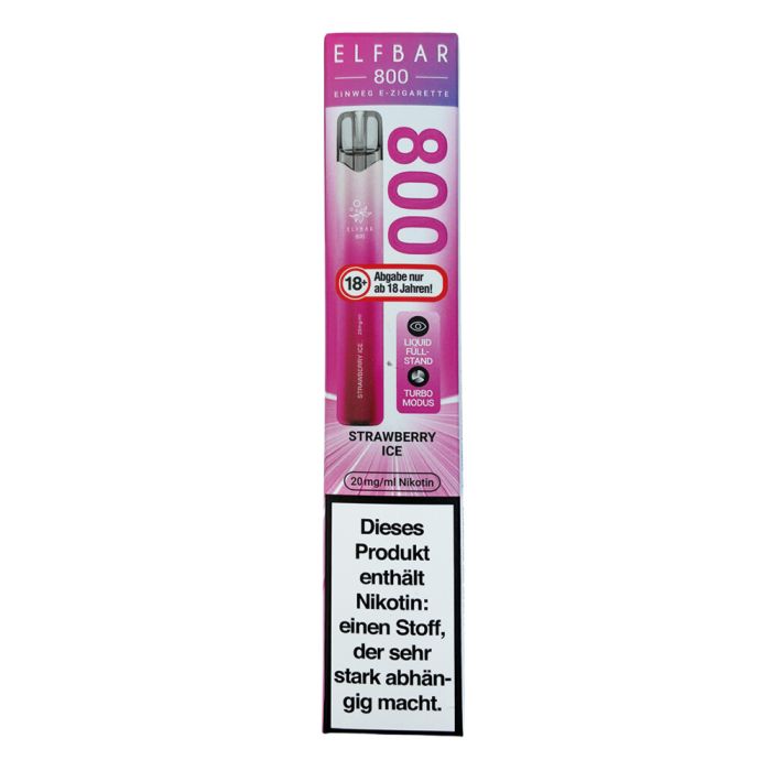 Elfbar 800 Strawberry Ice 20 mg/ml