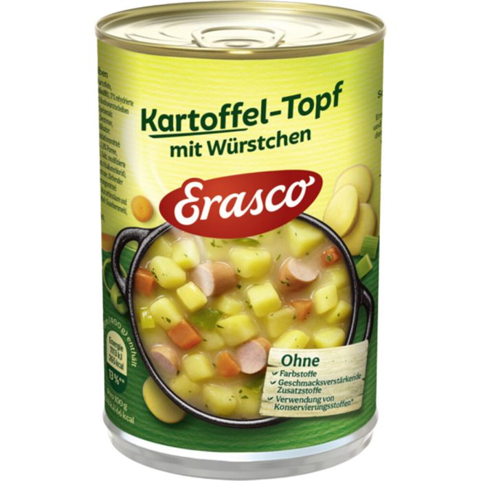 Erasco Kartoffel-Topf mit Würstchen