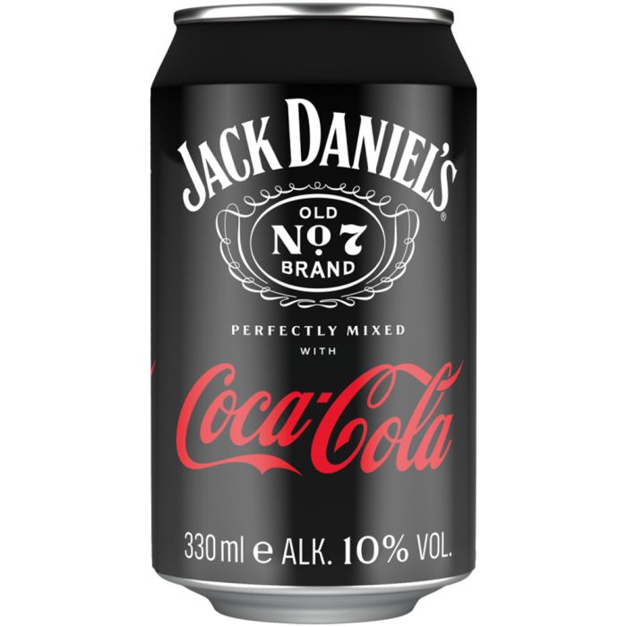Jack Daniel's & Cola 10% Jack Daniels Whiskey Jack Daniel's & Cola 10% Jack Daniels Whiskey
