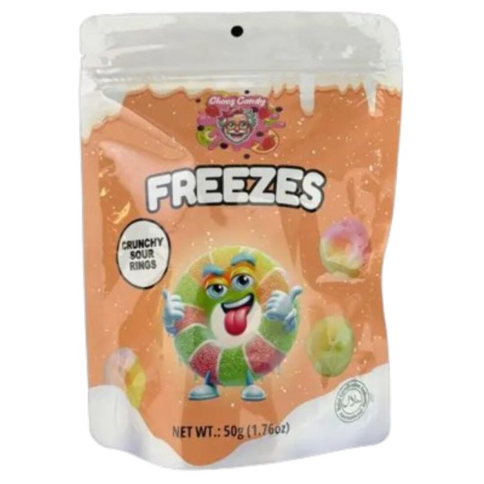 FREEZES Crunchy Sour Rings 50g