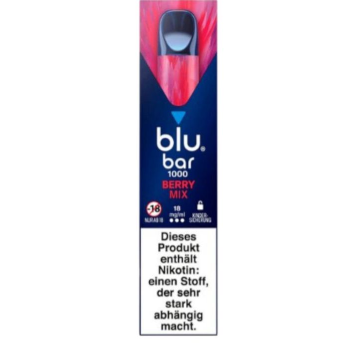 blu bar 1000 Berry Mix 18 mg/ml